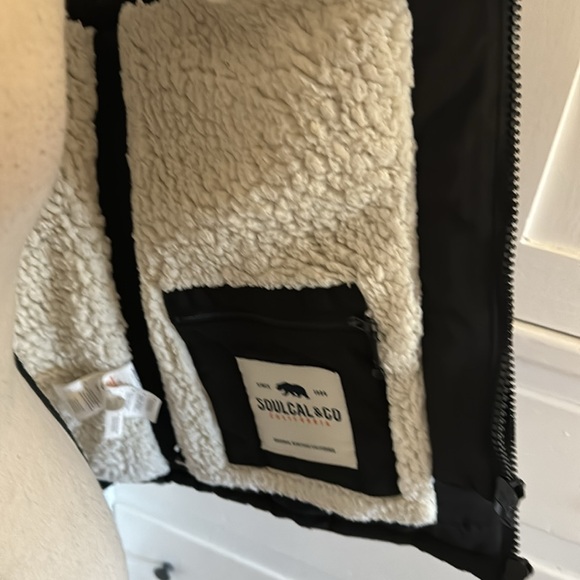 Soul Cal Womens Zip Gilet Outerwear Top vest size 6 - Picture 10 of 15